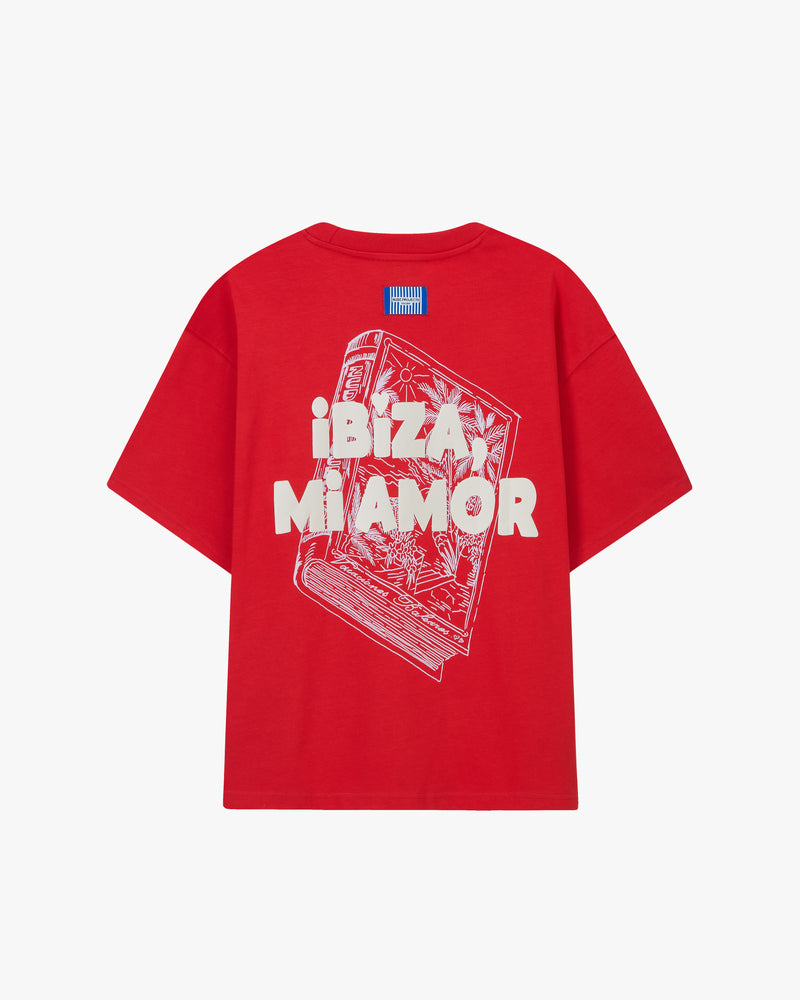 Mi Amor Tee Red
