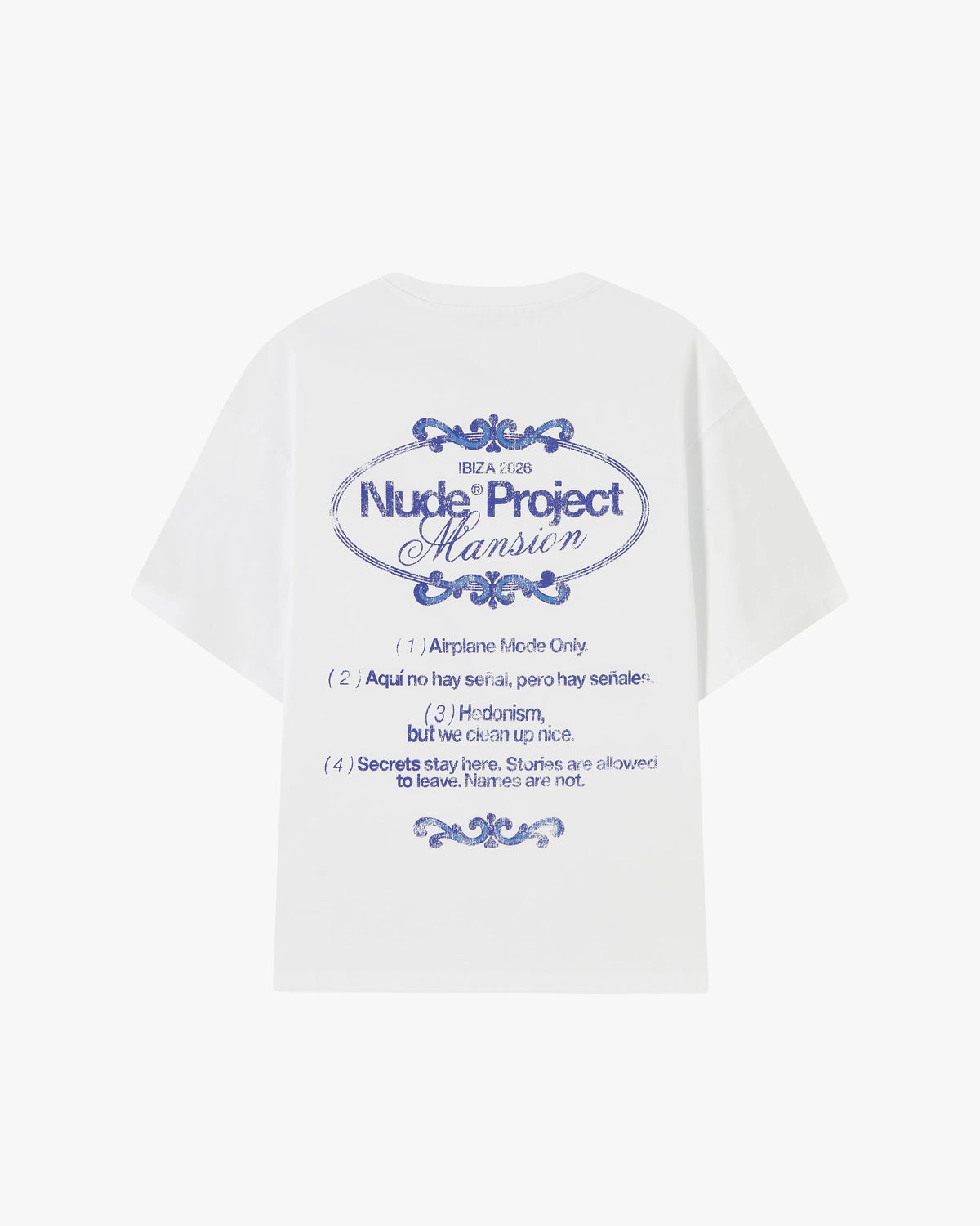 Hedonism Tee White
