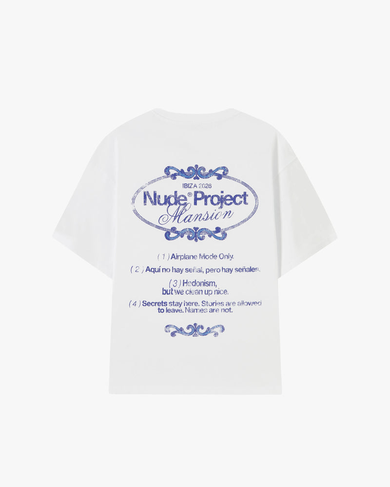 Hedonism Tee White