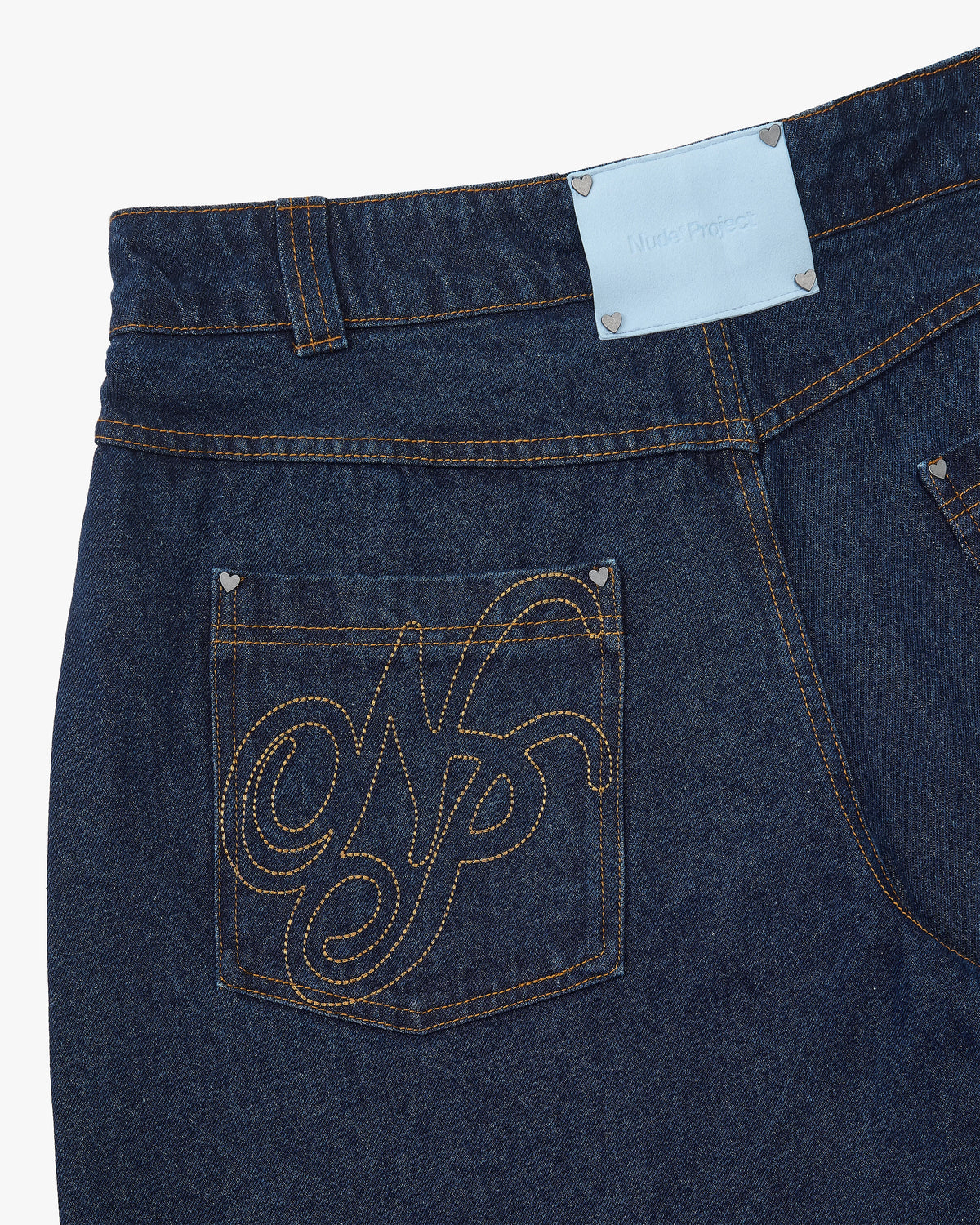 Barrel Jeans Raw Indigo