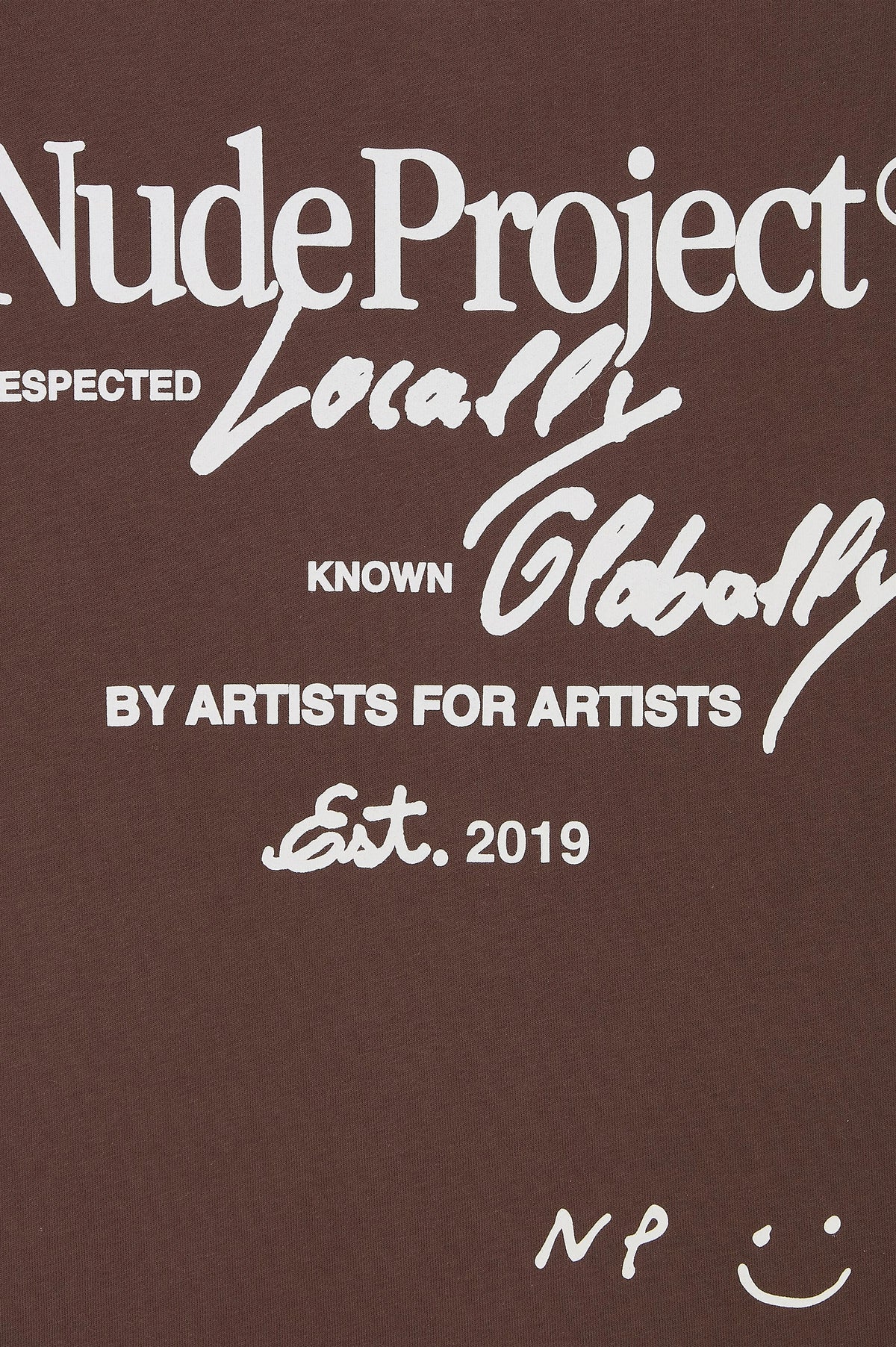 Global Soon Tee Brown