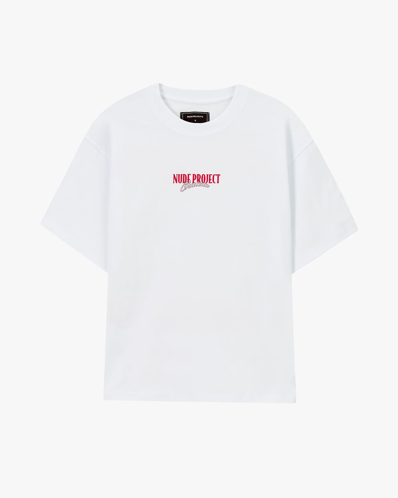 Chamonix Tee White