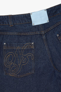 Barrel Jeans Raw Indigo
