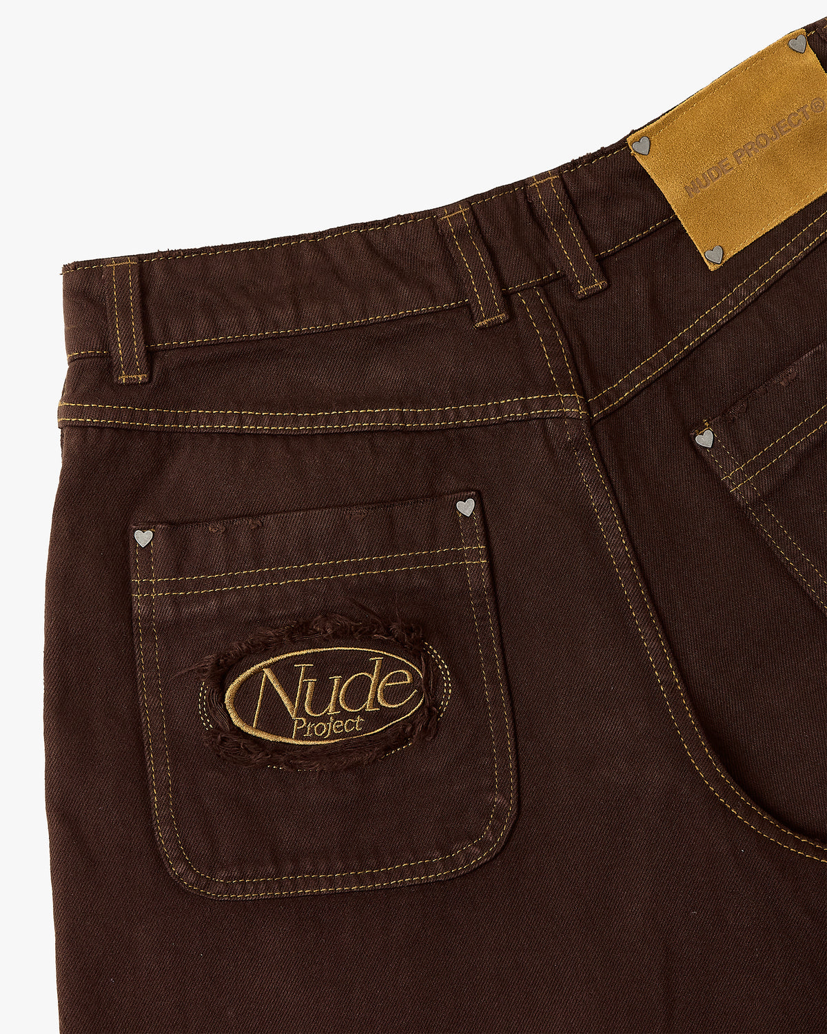 Old Baggy Jeans Brown