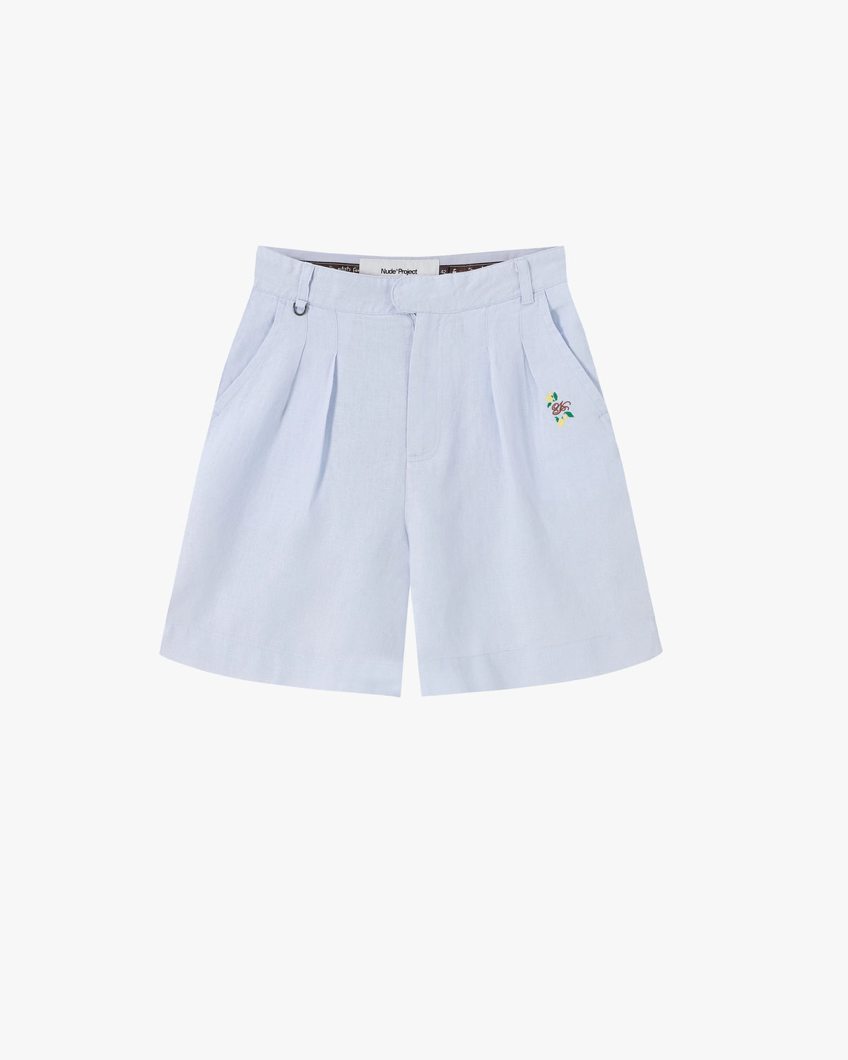 Kimchi Linen Shorts Baby Blue