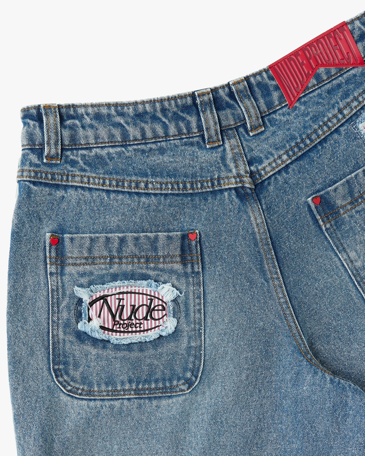 Racing Old Baggy Jeans