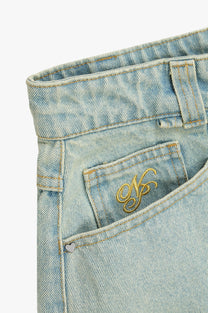 Barrel Jeans Acid Wash