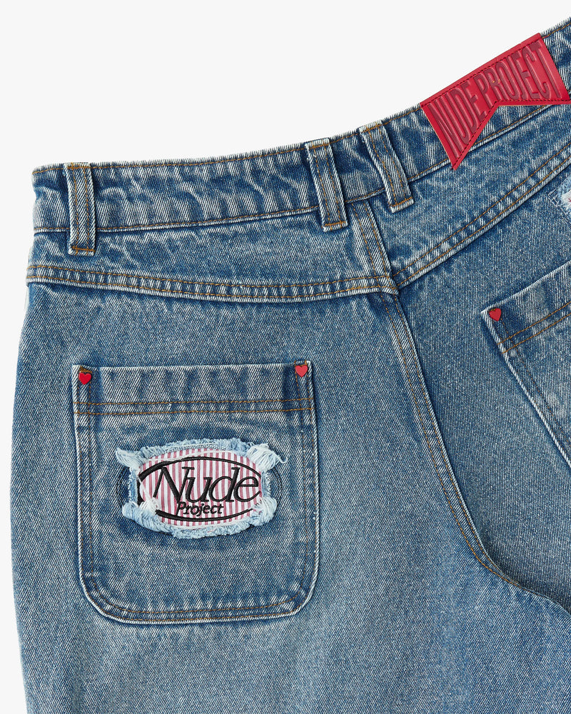 Racing Old Baggy Jeans