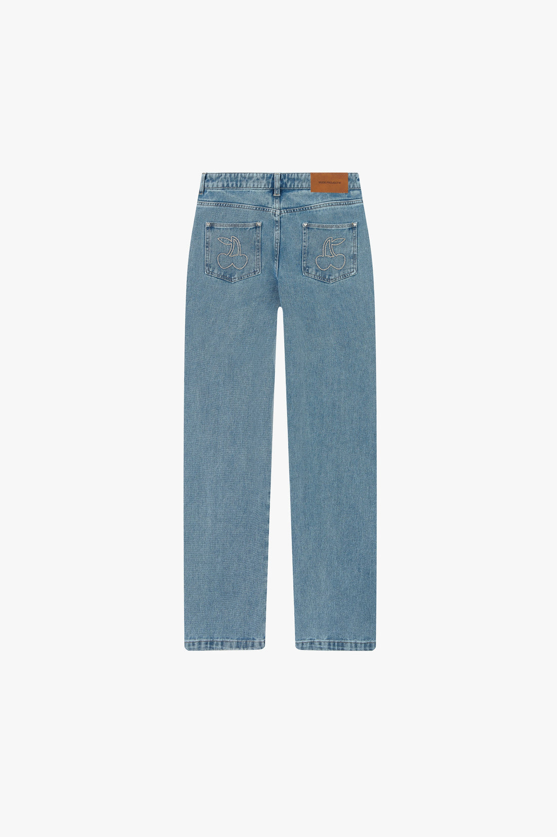 Basic Straight Jeans Blue