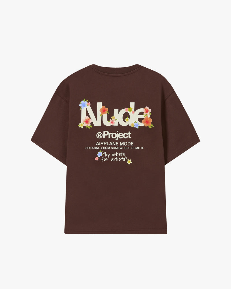 Lotus Tee Brown