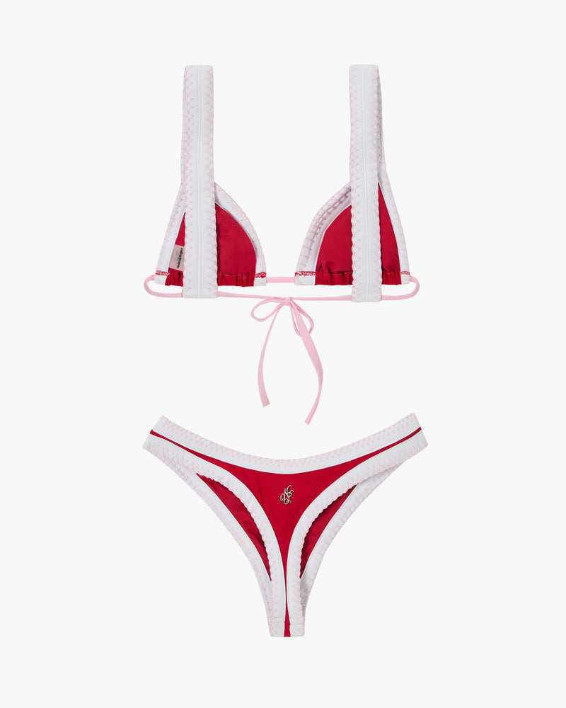 Bikinioberteil Coralite Rot