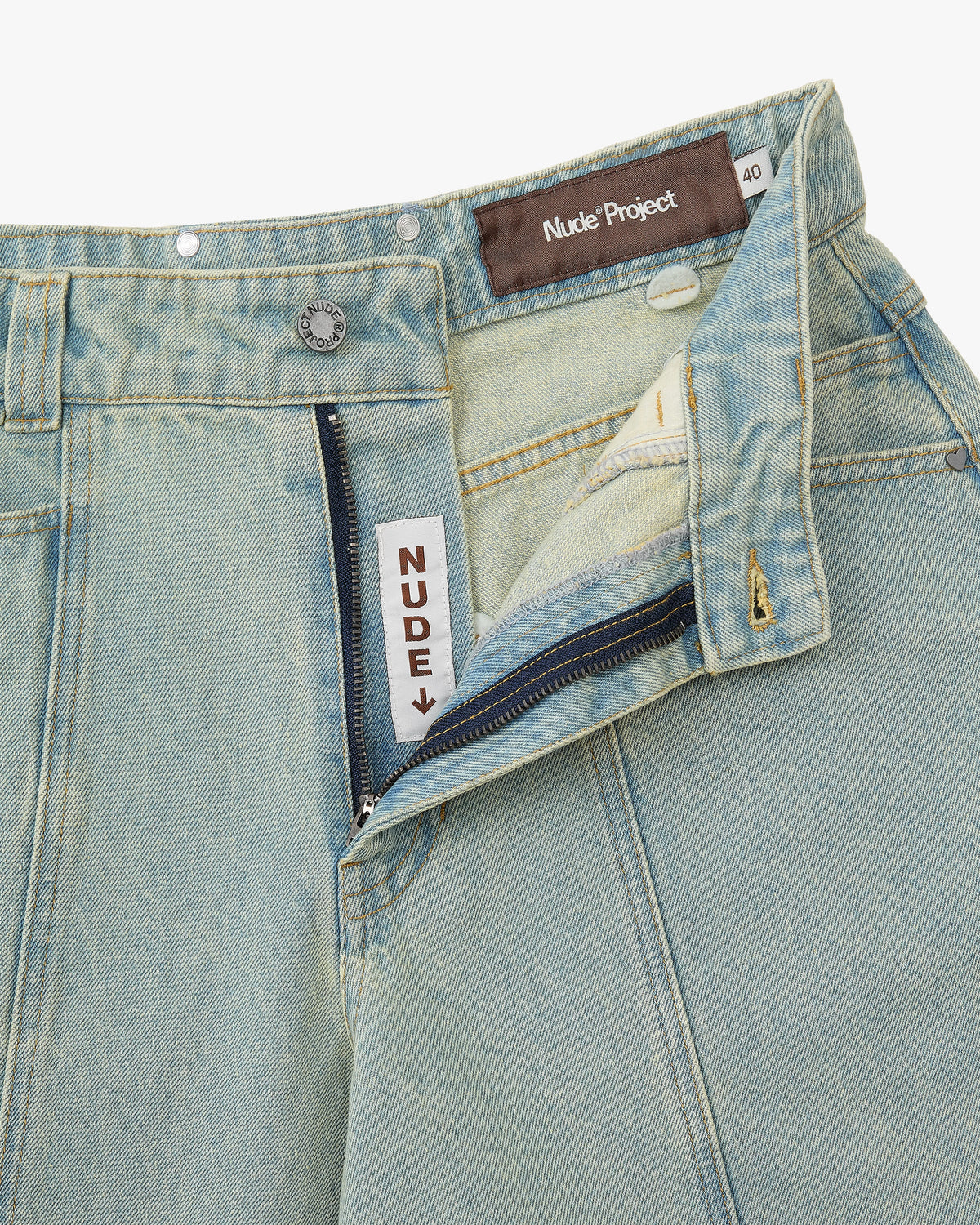 Barrel Jeans Acid Wash