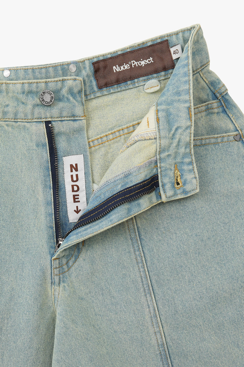 Barrel Jeans Acid Wash
