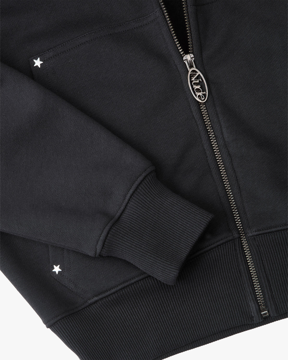 Lights Zip-Up Hoodie Black