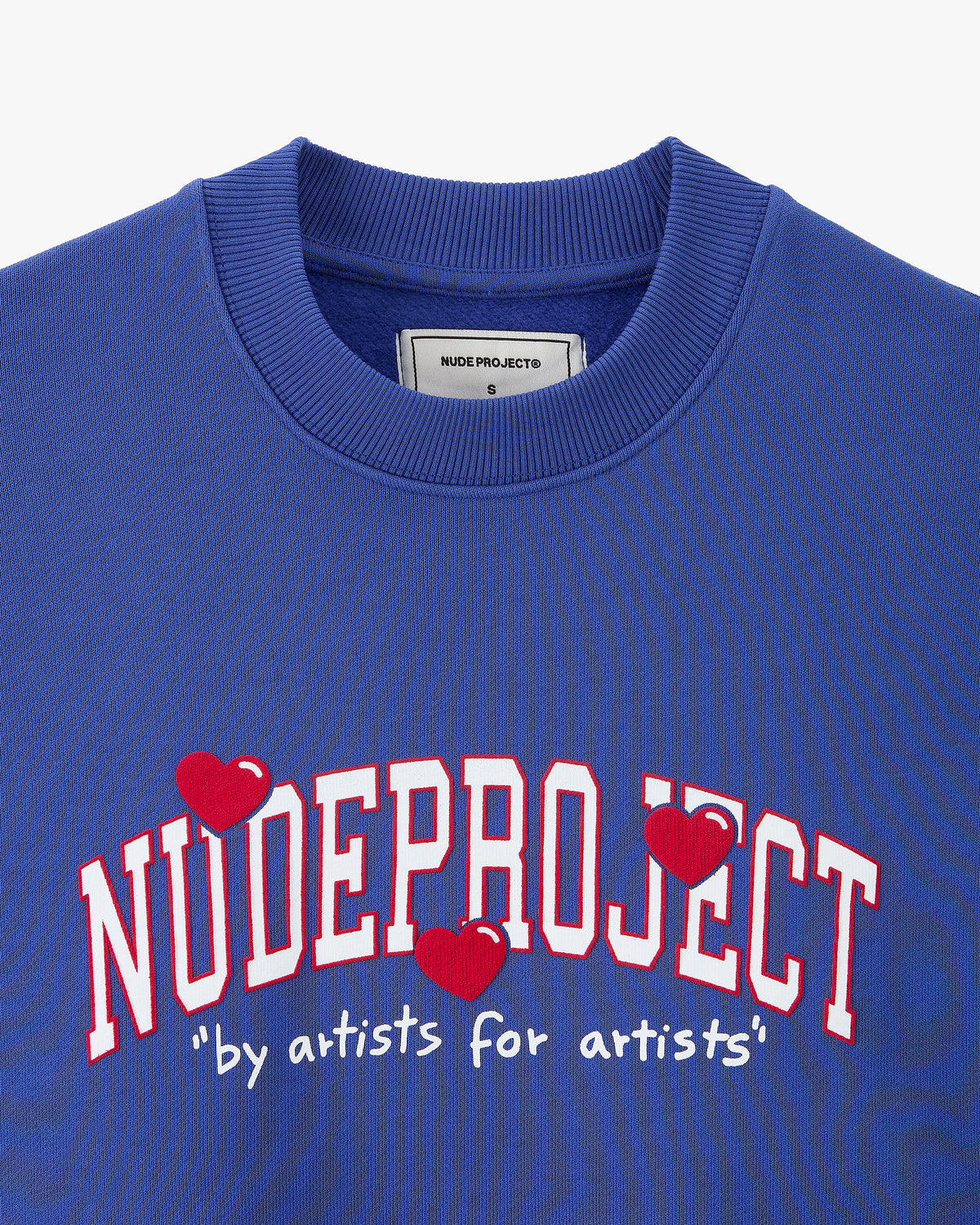 Varsity Hearts Sweatshirt Blue