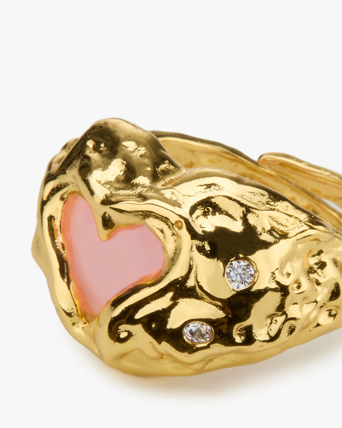 S925 Lovers Ring Gold