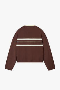 Smith Knit Sweater Brown