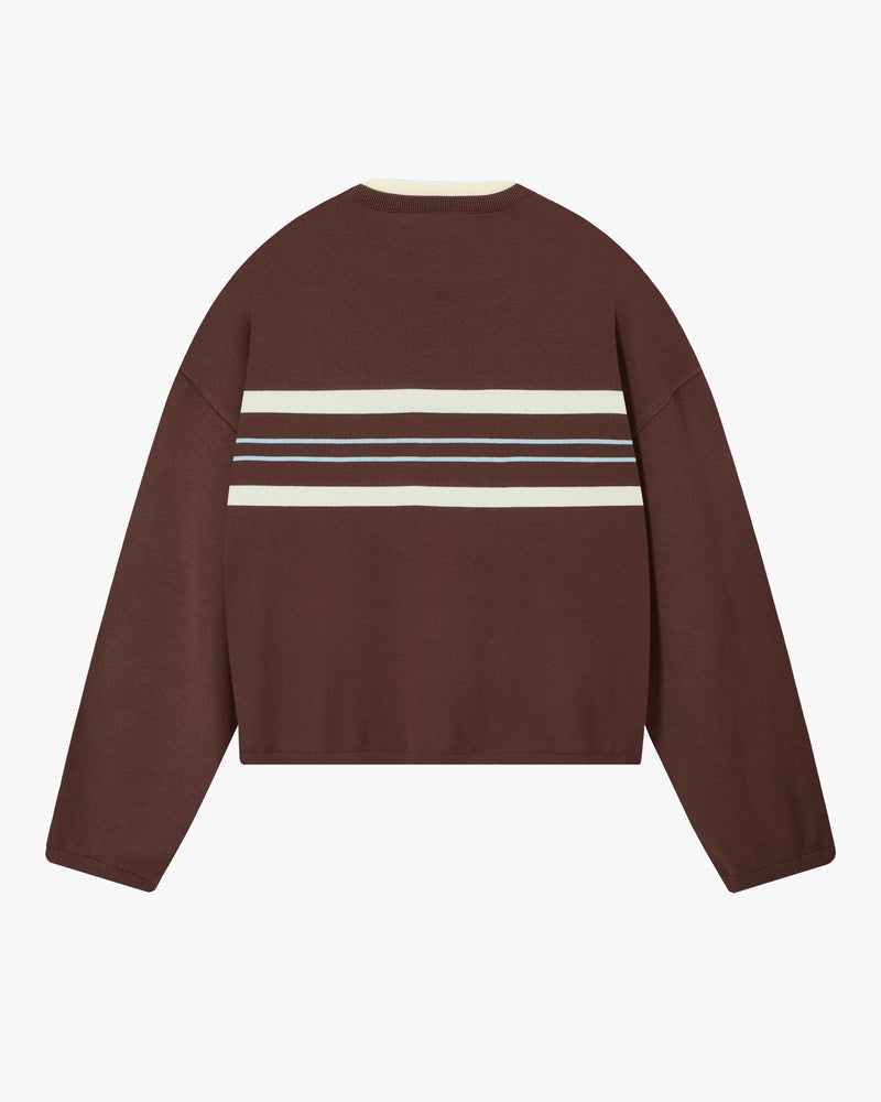 Smith Knit Sweater Brown