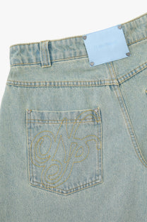 Barrel Jeans Acid Wash