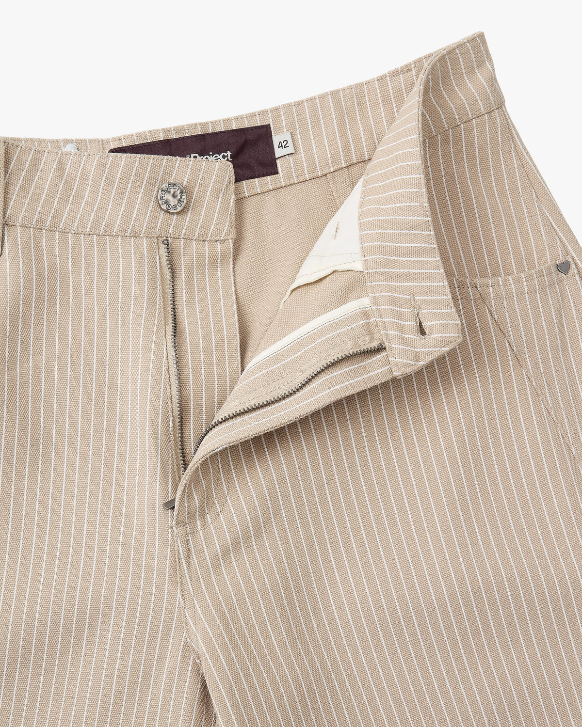 Worker Carpenter Pants Beige
