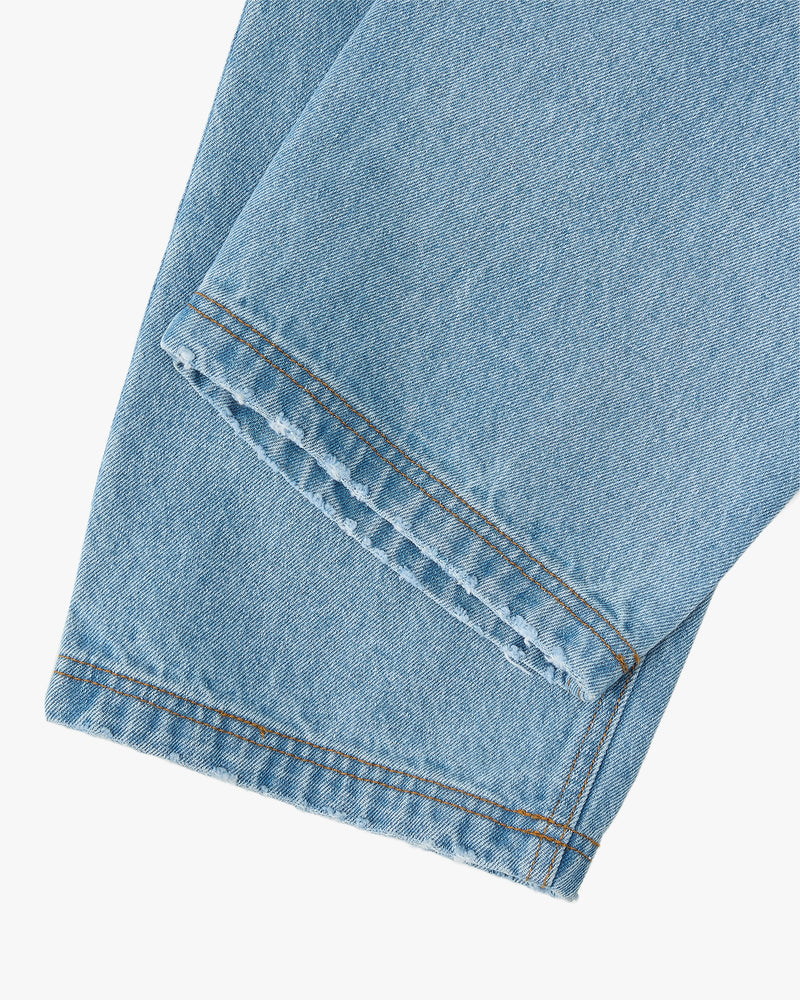 Basic Straight Jeans Light Wash