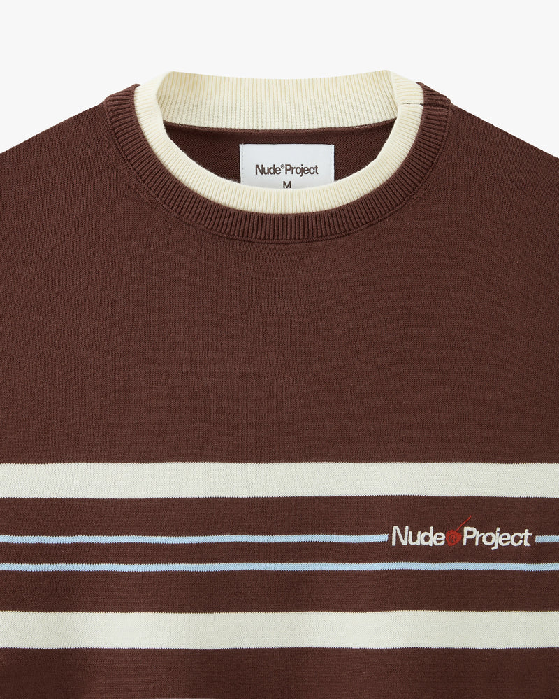 Smith Knit Sweater Brown