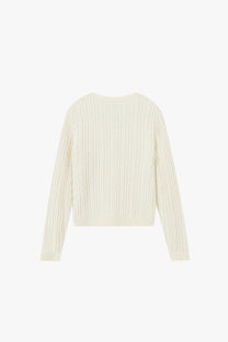 Notting Hill Knit Cardigan Ivory