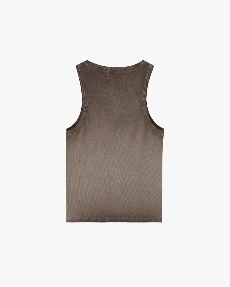 Regina Tank Top Washed Brown