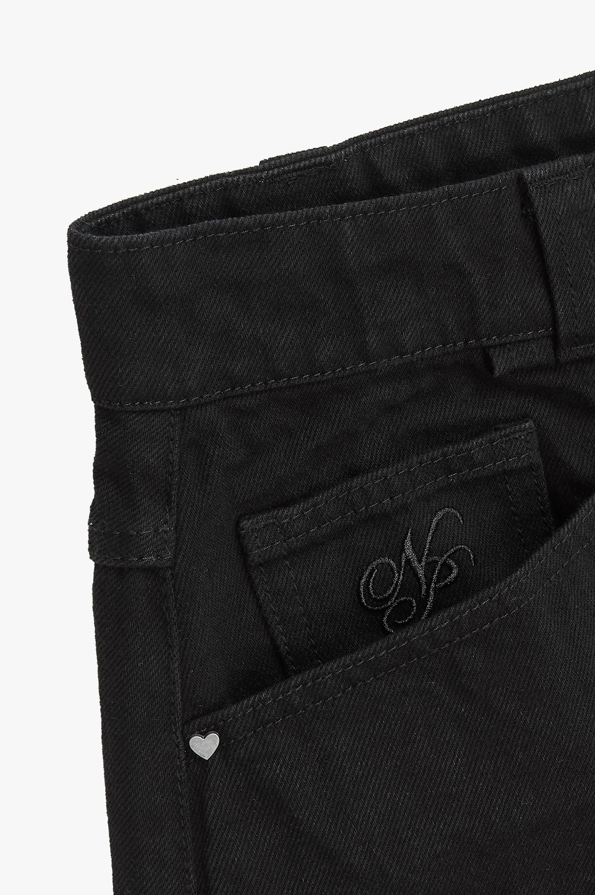 Barrel Jeans Black