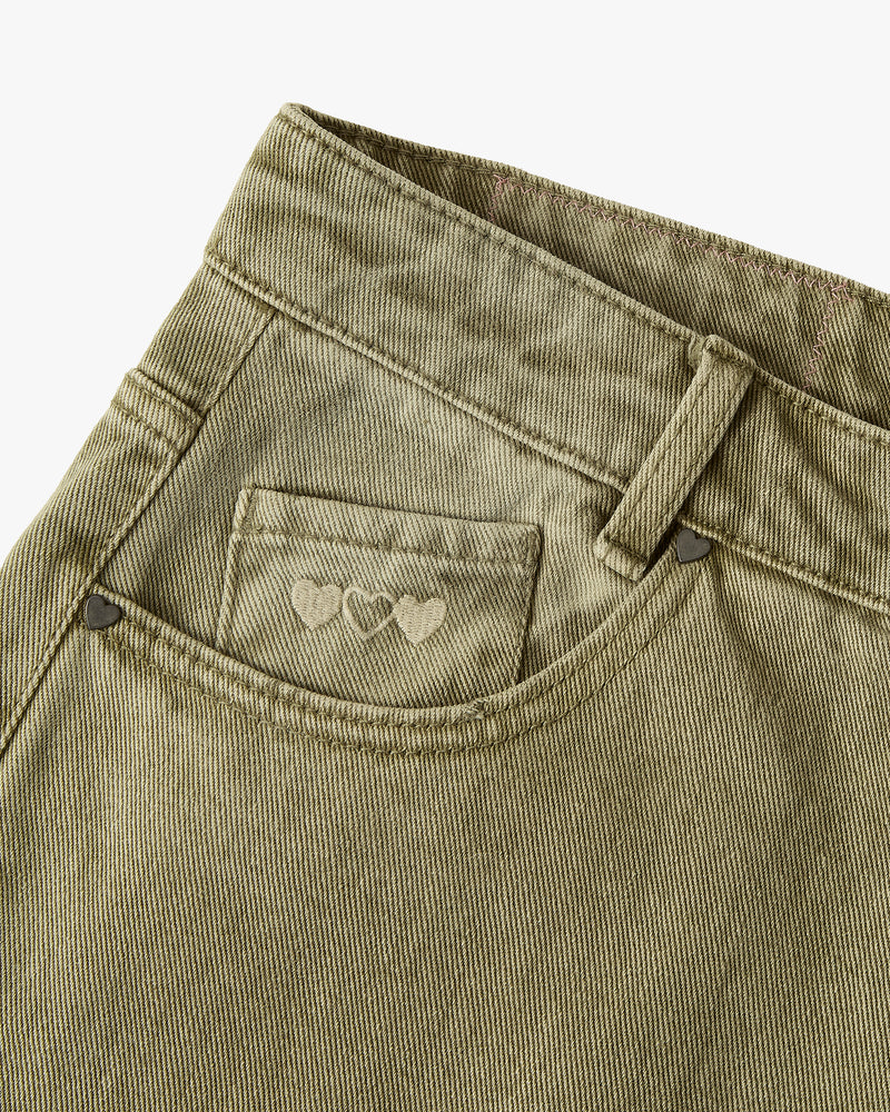 PANTALÓN BOOTCUT VERDE