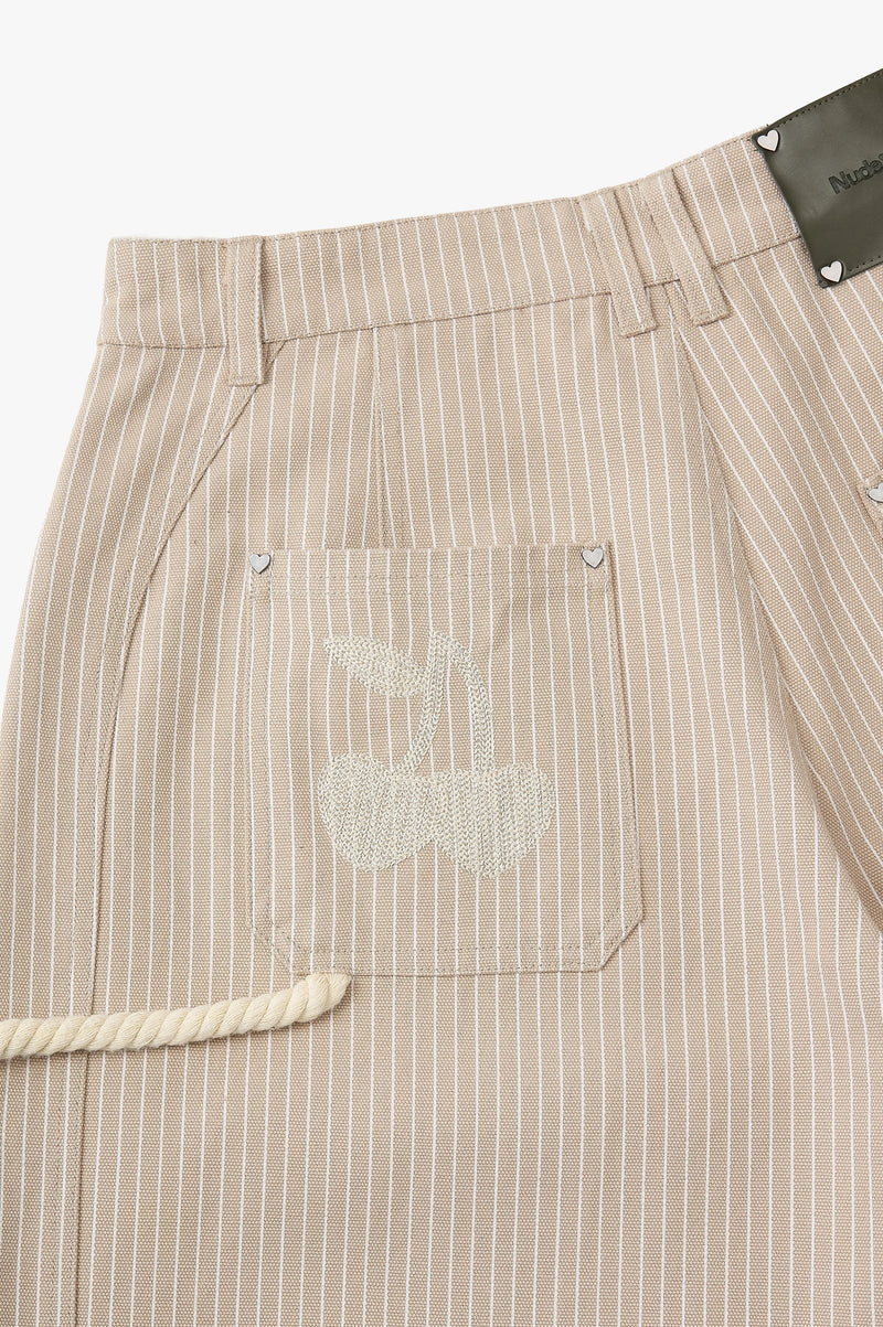Worker Carpenter Pants Beige