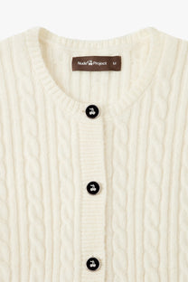 Notting Hill Knit Cardigan Ivory