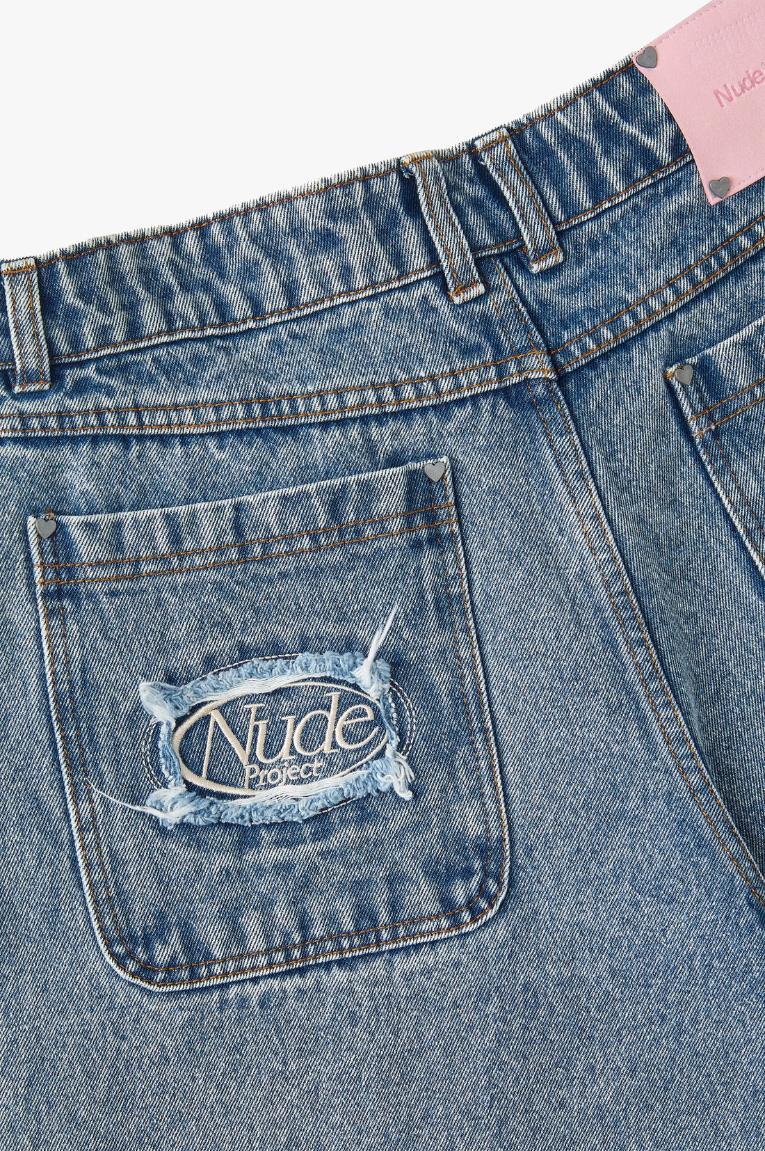 Old Baggy Denim Shorts Medium Blue