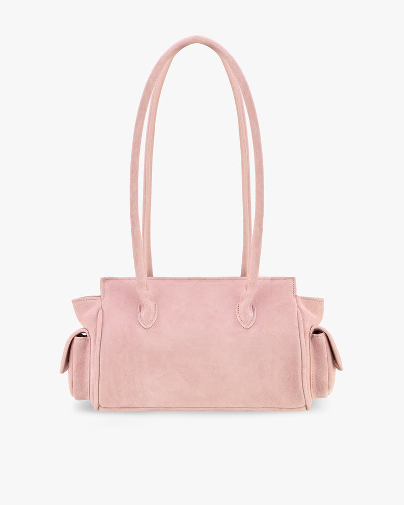 Aiko Real Suede Bag Pink