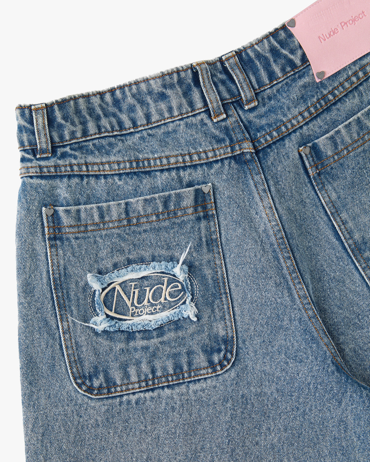 Old Baggy Denim Shorts Medium Blue