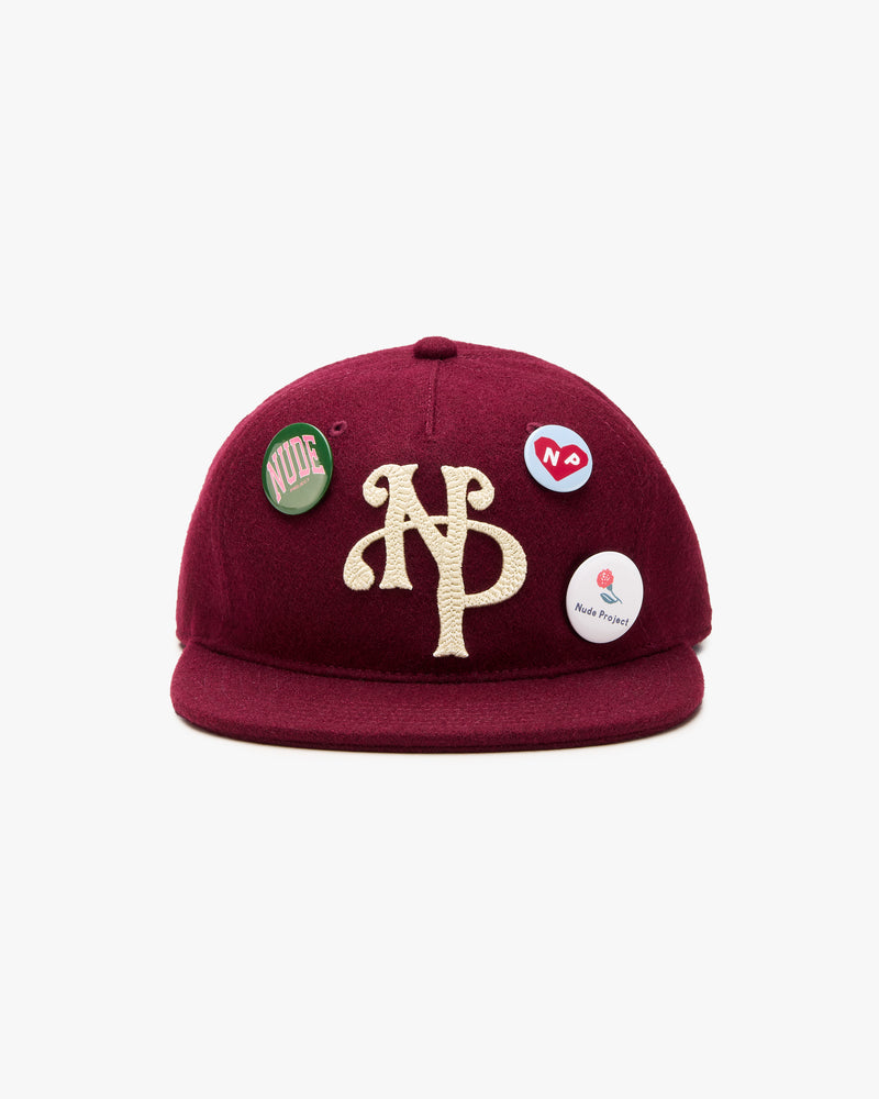 24/7 in my ex's mind Cap Burgundy