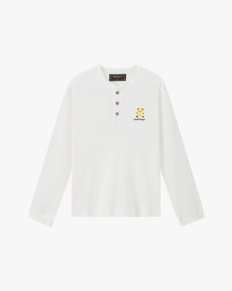 Bear Waffle Long-Sleeve Tee