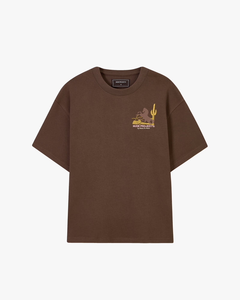 RODEO TEE BROWN