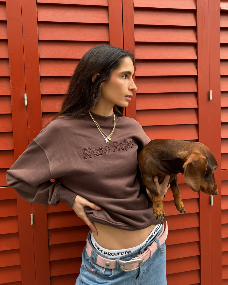 Brun Sweatshirt Brown