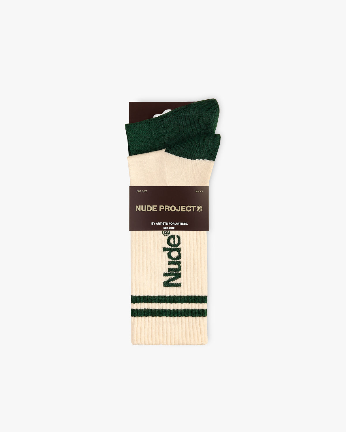Game Socks Green/Marshmallow