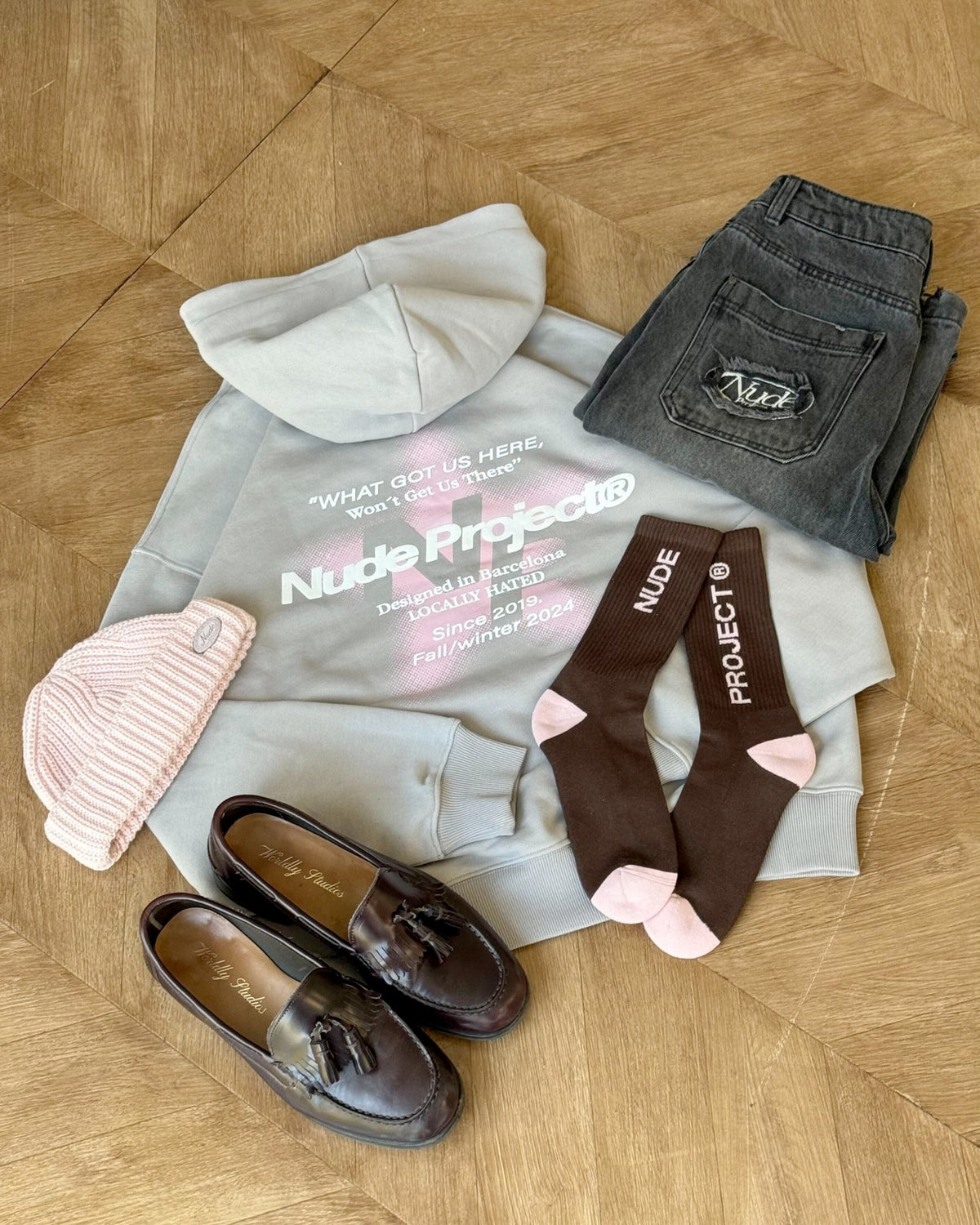 Seoul Hoodie Light Grey