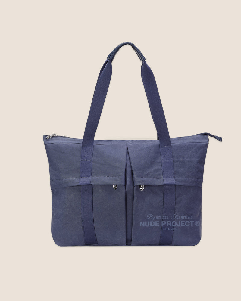 SHOPPER ARMY WASHED NAVY