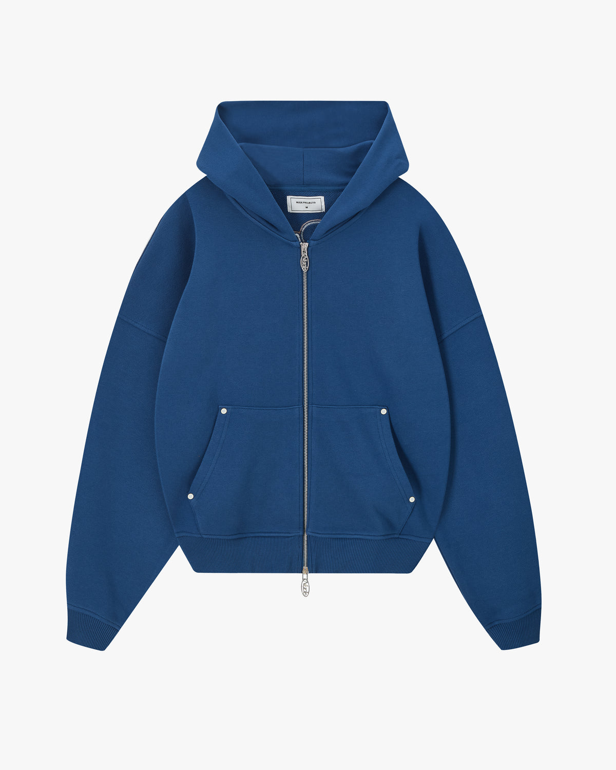 Beast Zip-up Hoodie Petrol Blue