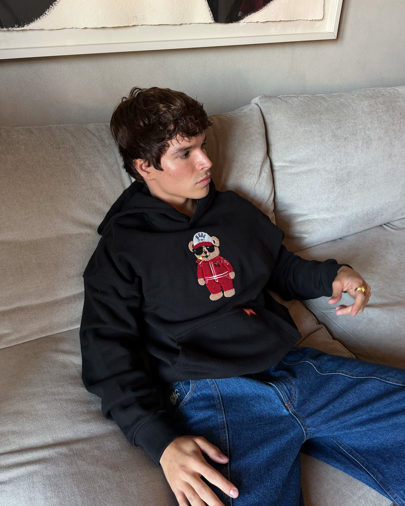 Turbo Ted Hoodie Black