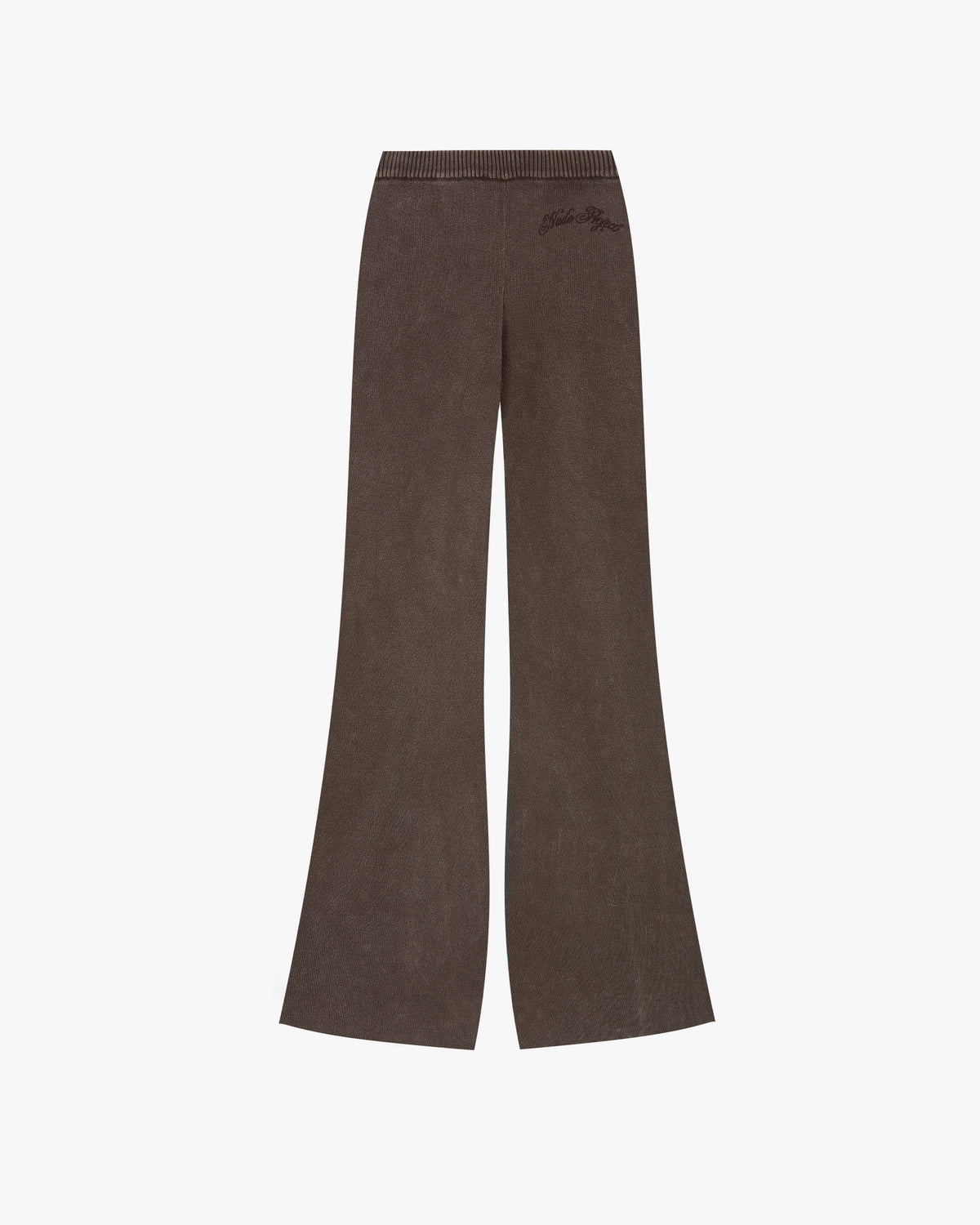 First Class Knit Pants Brown