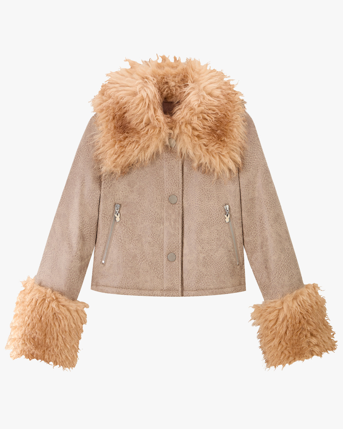 Chaqueta Playboy Dorada