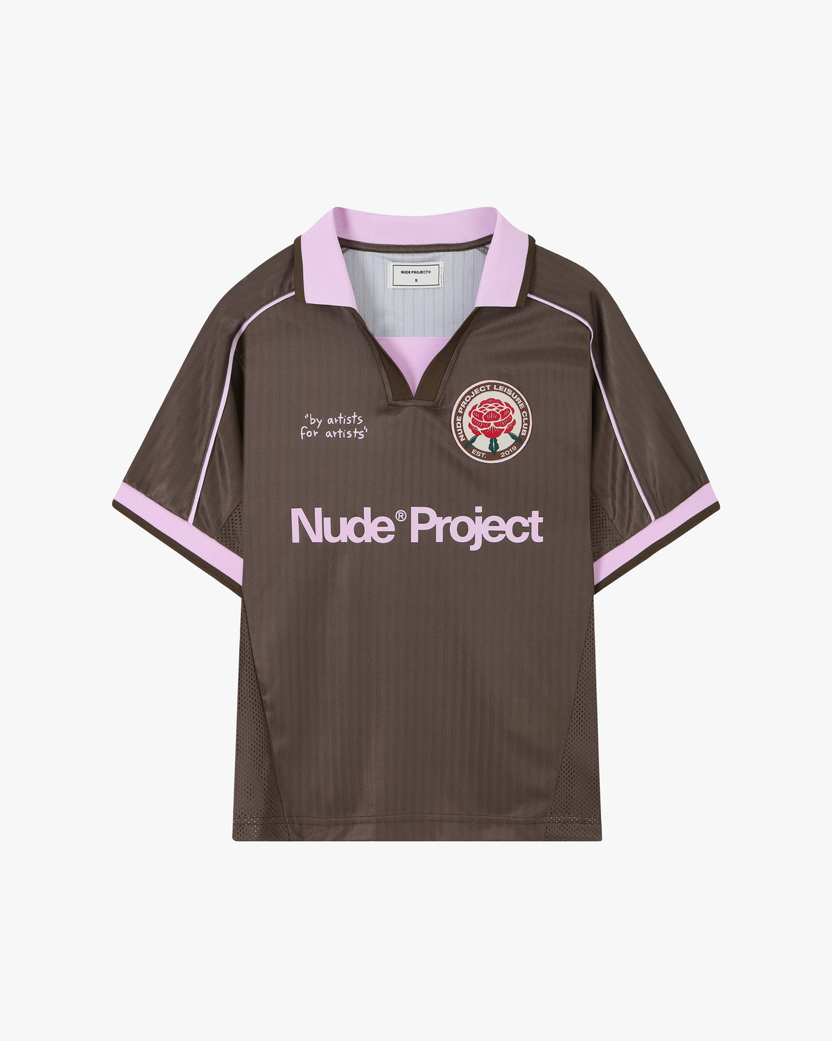 Basic Football Tee Brown