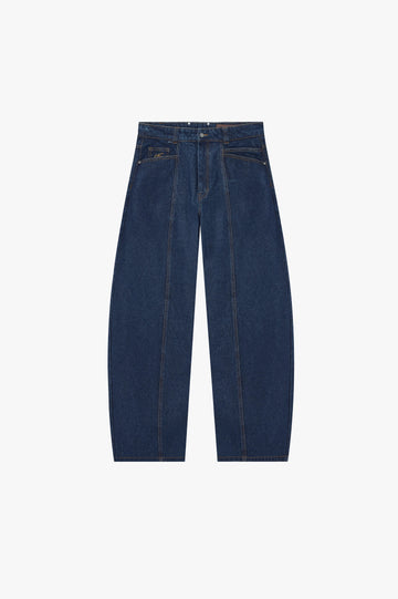 Barrel Jeans Raw Indigo
