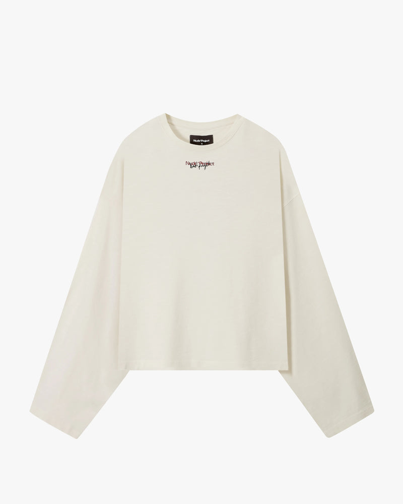 Ego Long-Sleeve Tee Marshmallow