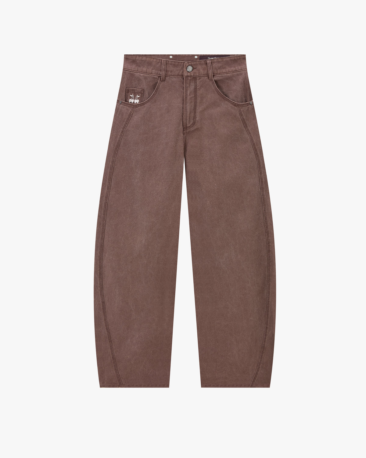 Worker Barrel Carpenter Jeans Brown